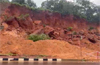 Mangaluru: Heavy rains trigger fresh landslide at Kethikal hill, safety concerns mount on NH-169